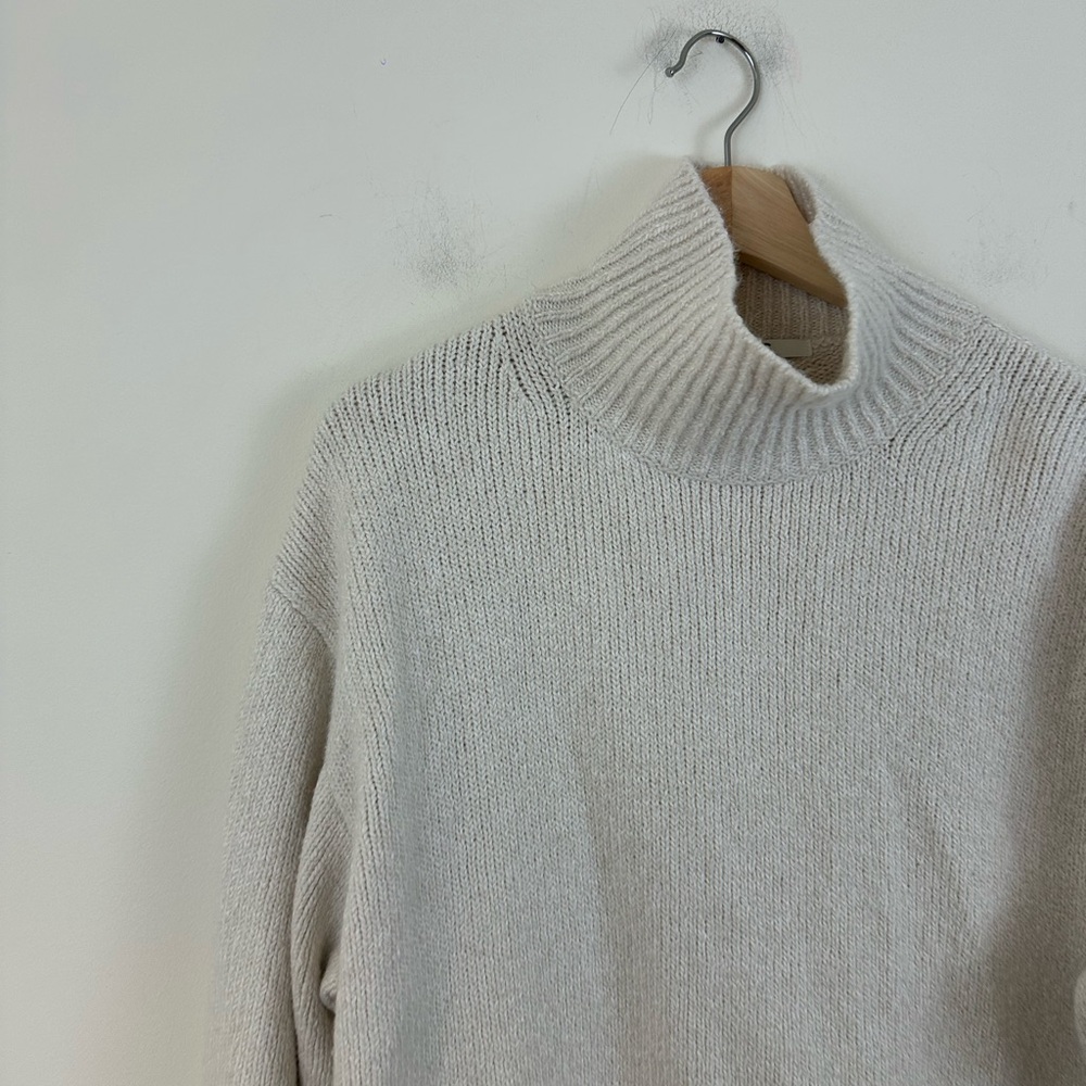 UNIQLO :C Sz L Clare Waight Keller Soft Knit High Neck Long-Sleeve Sweater - Picture 3 of 7